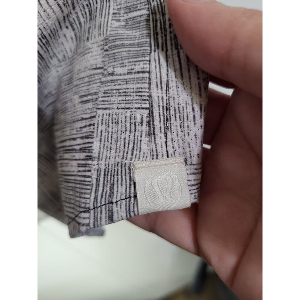 Lululemon Mens Airing Easy Button Up Shirt Print Performance No Size - Picture 6 of 8